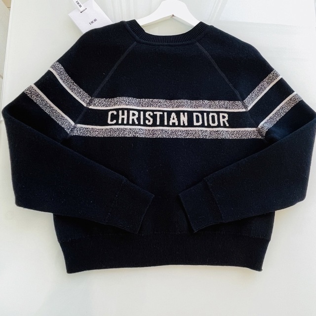 Christian Dior(クリスチャンディオール)のリバーシブル クルーネック セーター　34 レディースのトップス(ニット/セーター)の商品写真