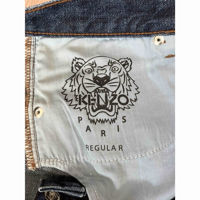 KENZO(ケンゾー)のケンゾー kenzo Paris タイガー デニムパンツ W28 メンズのパンツ(デニム/ジーンズ)の商品写真