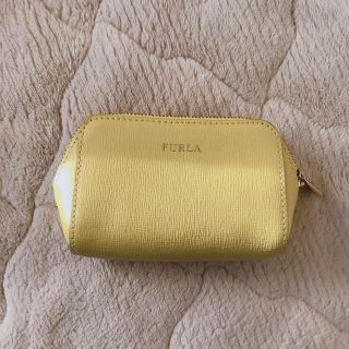 フルラ(Furla)のFURLA ミニポーチ　イエロー(ポーチ)