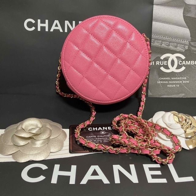 CHANEL(シャネル)の専用♡シャネル♡チェーンバッグ キャビアスキン31番台 正規品 レディースのバッグ(ショルダーバッグ)の商品写真