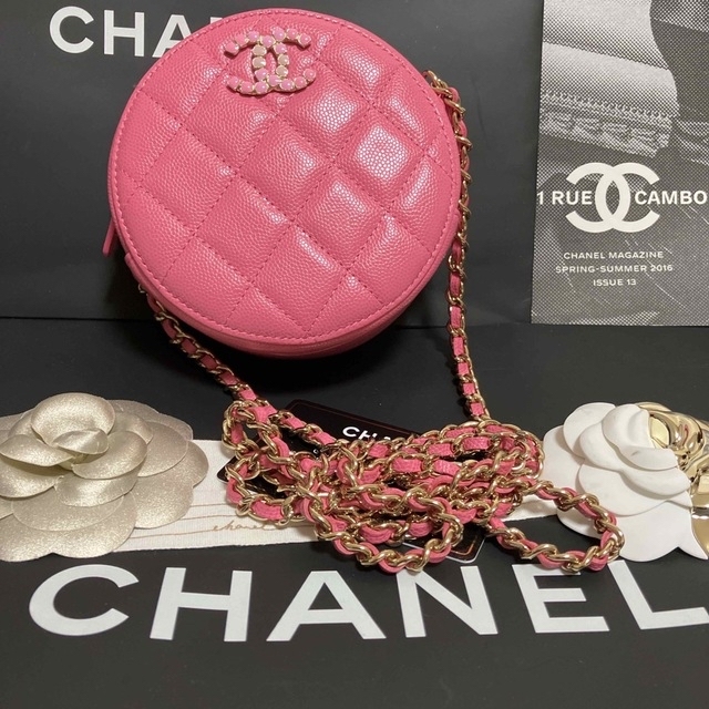 CHANEL(シャネル)の専用♡シャネル♡チェーンバッグ キャビアスキン31番台 正規品 レディースのバッグ(ショルダーバッグ)の商品写真