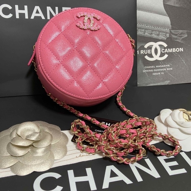 CHANEL(シャネル)の専用♡シャネル♡チェーンバッグ キャビアスキン31番台 正規品 レディースのバッグ(ショルダーバッグ)の商品写真