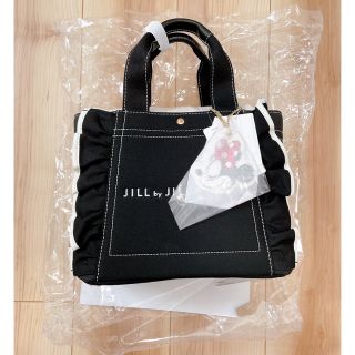 ジルバイジルスチュアート(JILL by JILLSTUART)のジルバイジルスチュアート　フリルトートバッグ　ミニー(ハンドバッグ)