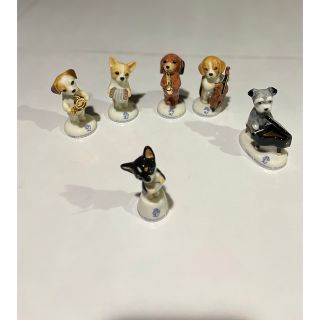 SETO CRAFT セトクラフト パピーズオーケストラ 犬の音楽隊 6体セット