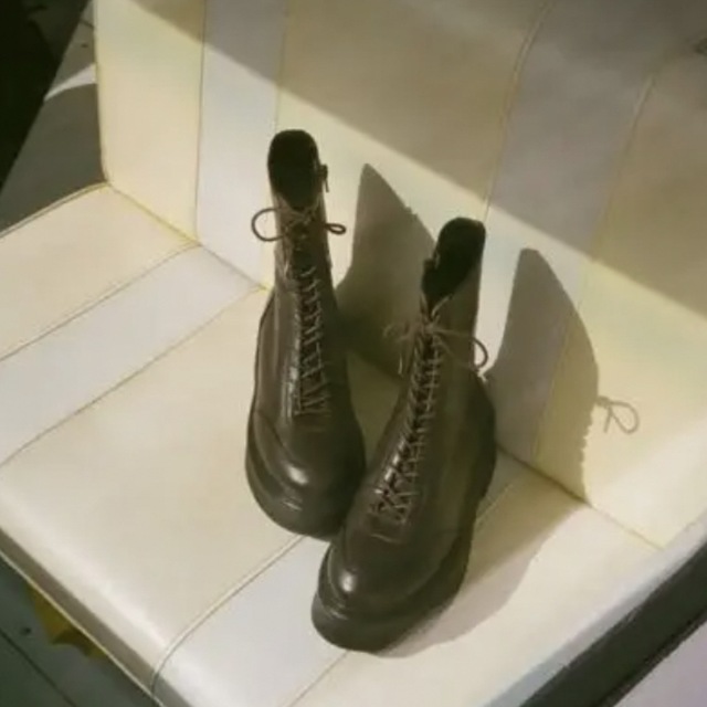 アルム ALM. Sodashi leather boots ブラウン | www.bonitaexclusive.com