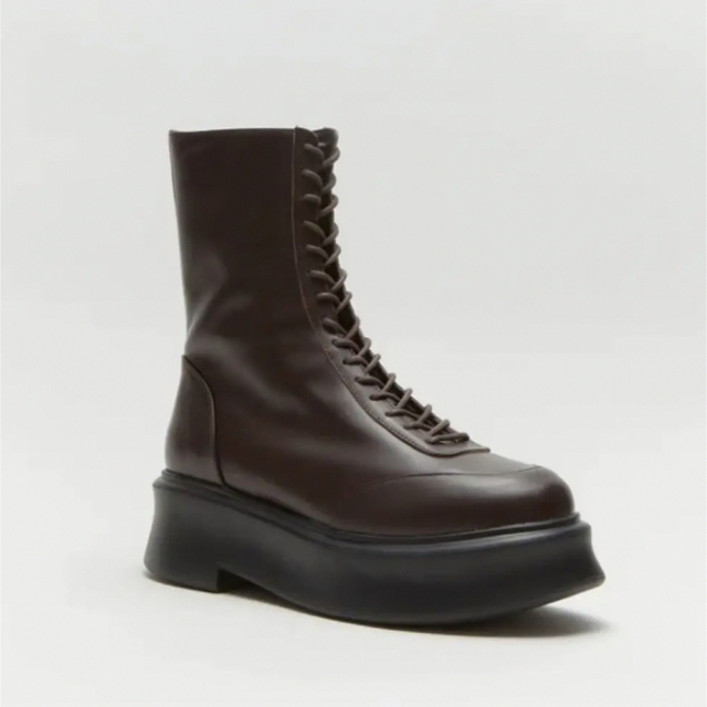 アルム ALM. Sodashi leather boots ブラウン # www.uig.sanjuandelrio