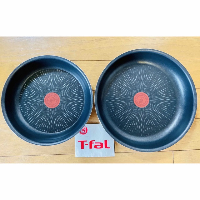 ティファールt-fal【こびり付きにくい！】新品　ティファール　リニューアル新製品フライパン2点セット