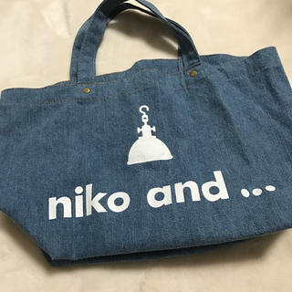 ニコアンド(niko and...)のniko and...デニムトート(トートバッグ)