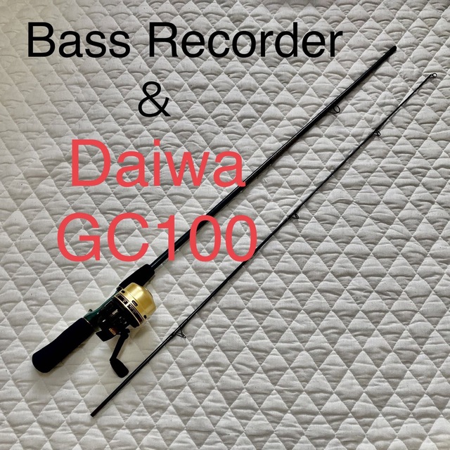 希少u3000Daiwa Goldcast 100リールu3000＆u3000Bass Recorder