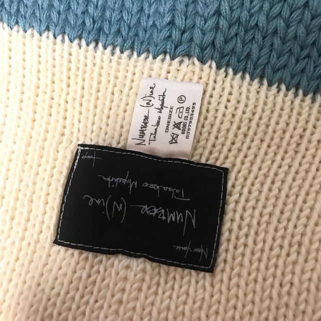ナンバーナイン 03 カート期 バルーンニットキャップ キムタク着 赤西着