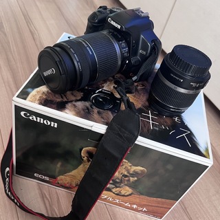 キヤノン(Canon)のCanon EOS KISS X2 デジタル一眼レフカメラ Wズームキット(デジタル一眼)