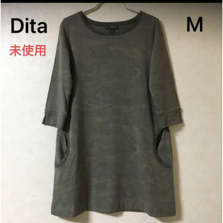 ディータ(DITA)のDita ミニワンピ チュニック サイズ1(S〜M)未使用(ミニワンピース)