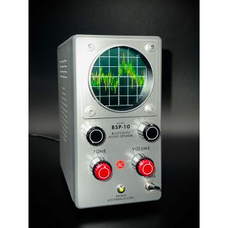 オシロスコープタイプ Bluetoothスピーカー 昭和レトロBSP-10-