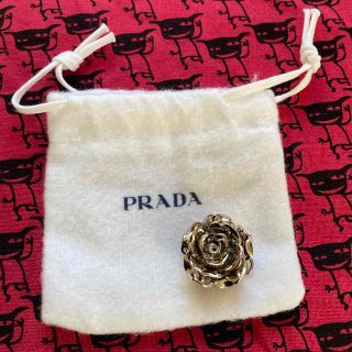 プラダ(PRADA)のPRADA 薔薇チャーム(ネックレス)