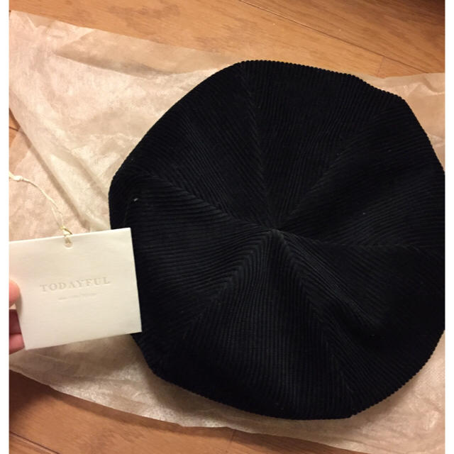 TODAYFUL(トゥデイフル)のTODAYFUL コーデュロイベレー帽 レディースの帽子(ハンチング/ベレー帽)の商品写真