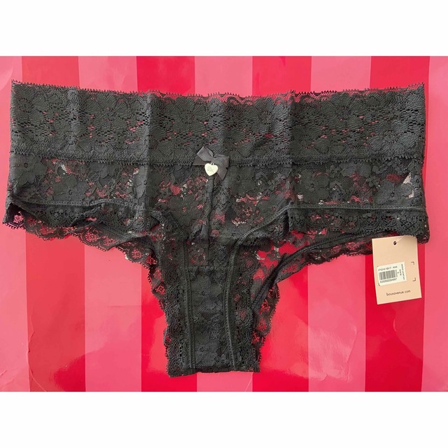 【新品英国】イギリス Boux Avenue Lia レースショーツ黒L レディースの下着/アンダーウェア(ショーツ)の商品写真