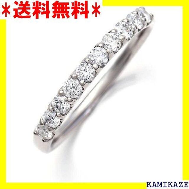 ☆ LEGAN レガン ハーフ エタニティリング プラチナ 約指輪 ダイヤモンド