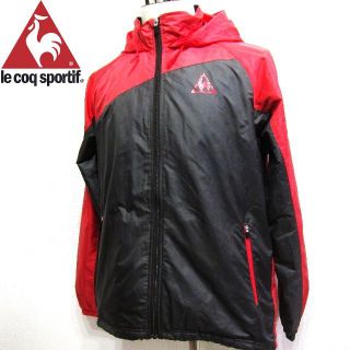 ルコックスポルティフ(le coq sportif)のルコック◆ナイロンジャケット◆グレー×レッド(ナイロンジャケット)