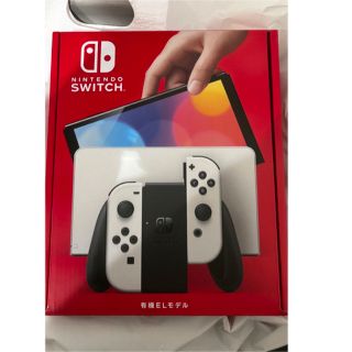 ニンテンドースイッチ(Nintendo Switch)のNintendo Switch 任天堂 スイッチ 本体 有機ELホワイト　新品　(家庭用ゲーム機本体)