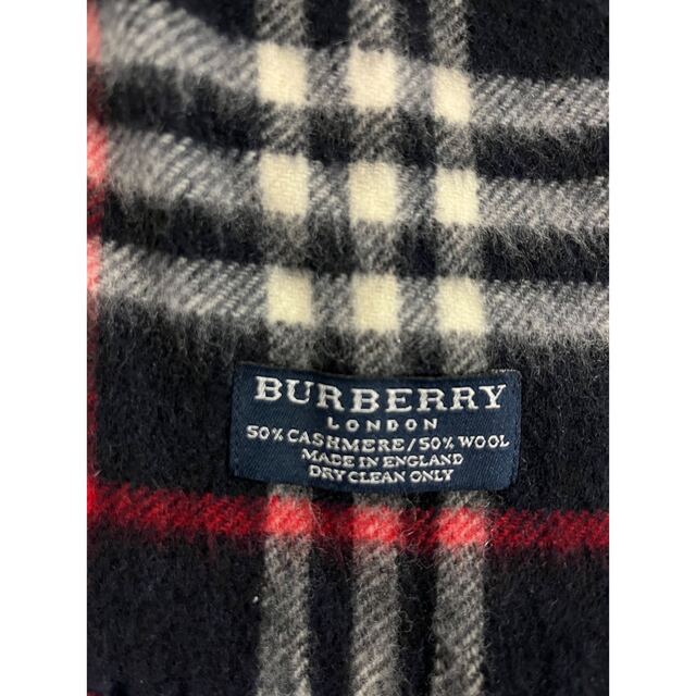 BURBERRY(バーバリー)のバーバリー　カシミヤ　ウール混　マフラー メンズのファッション小物(マフラー)の商品写真