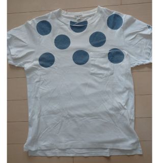 エンジニアードガーメンツ(Engineered Garments)のENGINEERED GARMENTS ドット柄ポケット付Tシャツ サイズ：S(Tシャツ/カットソー(半袖/袖なし))