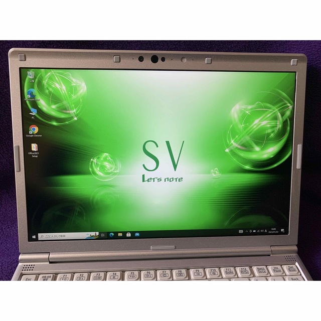 レッツノート SV7 8G/新品500GB MS Office2021認証済美品-
