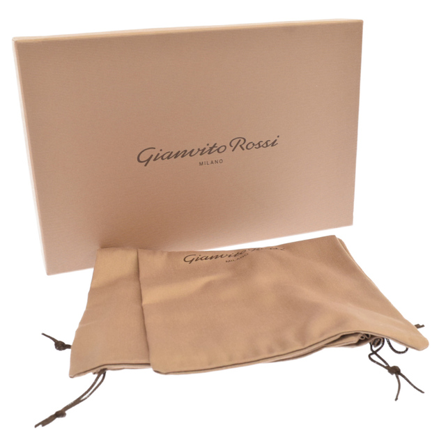 Gianvito Rossi(ジャンヴィットロッシ)のGianvito Rossi ジャンヴィト・ロッシ スエードレザー ウェッジソールサンダル パープル レディース レディースの靴/シューズ(サンダル)の商品写真