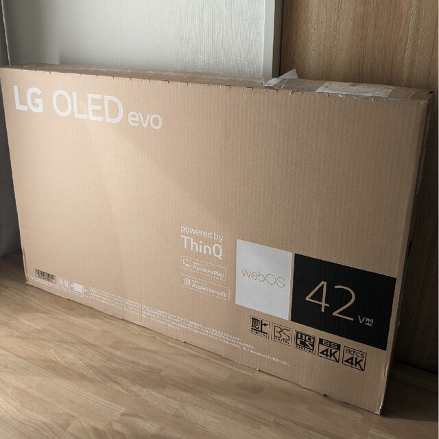 LG Electronics - LG 42型 4Kチューナー内蔵 有機EL テレビ OLED42C2PJA