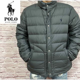 ポロラルフローレン(POLO RALPH LAUREN)の【☆破格のカッコよさ☆】ポロラルフローレン ダウンジャケット L グレー 激レア(ダウンジャケット)