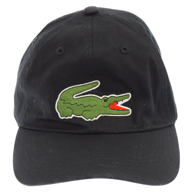 LACOSTE(ラコステ)のLACOSTE ラコステ ビッグクロック 6パネルキャップ CLM1231 ブラック メンズの帽子(キャップ)の商品写真