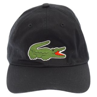 ラコステ(LACOSTE)のLACOSTE ラコステ ビッグクロック 6パネルキャップ CLM1231 ブラック(キャップ)