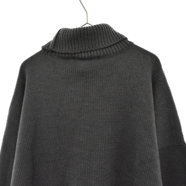 リバーシブルタイプ sulvam サルバム 20AW High neck by color knit