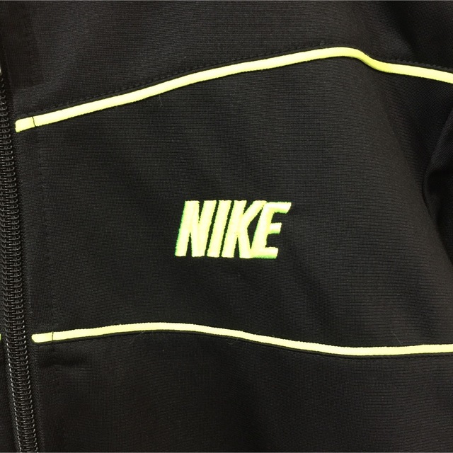 NIKE ナイキ ジャージ トラックジャケット ロゴ 刺繍 ライン約60cm肩幅