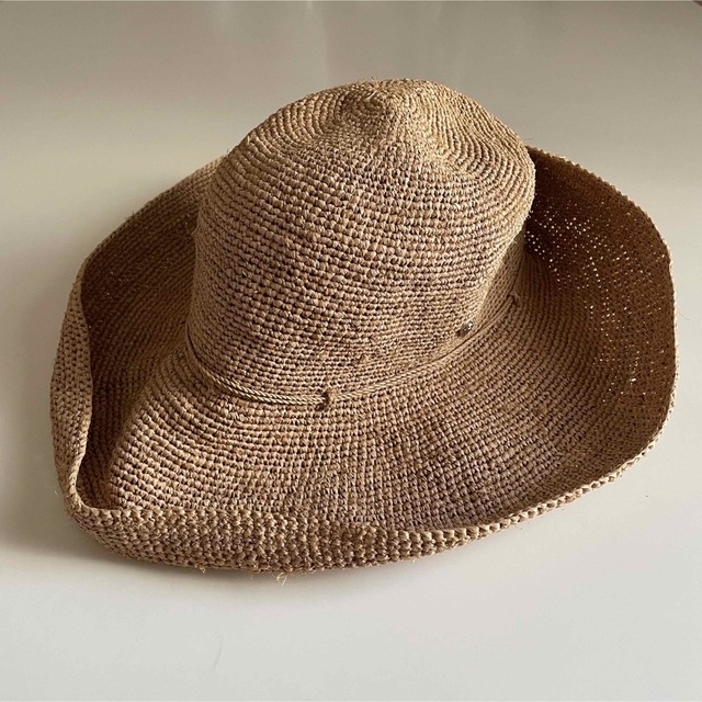 HELEN KAMINSKI(ヘレンカミンスキー)のヘレンカミンスキー　ラフィア　帽子　ヌガー色 レディースの帽子(麦わら帽子/ストローハット)の商品写真