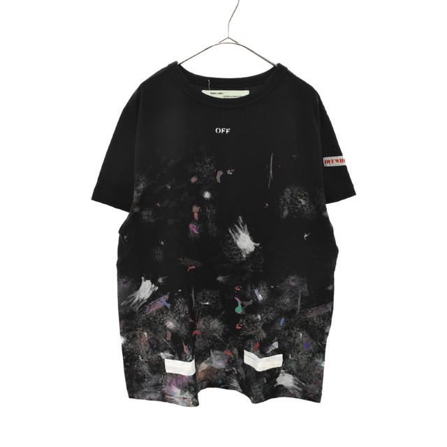 OFF-WHITE オフホワイト 17AW Galaxy Brushed Tee ギャラクシー