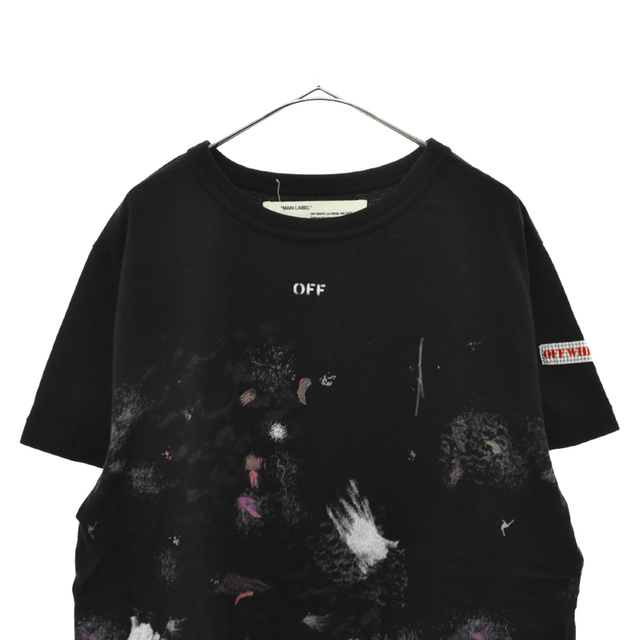 OFF-WHITE オフホワイト 17AW Galaxy Brushed Tee ギャラクシー