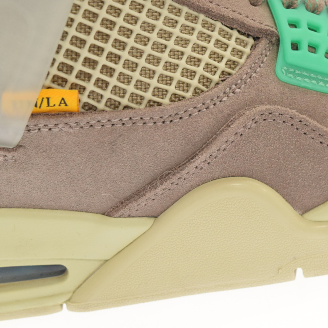 本格派ま! ×UNION ナイキ NIKE - NIKE AIR グレー US9 ハイカット