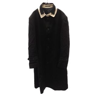 ヨウジヤマモト(Yohji Yamamoto)のYohji Yamamoto POUR HOMME ヨウジヤマモト プールオム 22AW WOOL TUXEDO LAYERED COLLAR JACKET HE-J32-107 重衿コートジャケット ブラック(フライトジャケット)