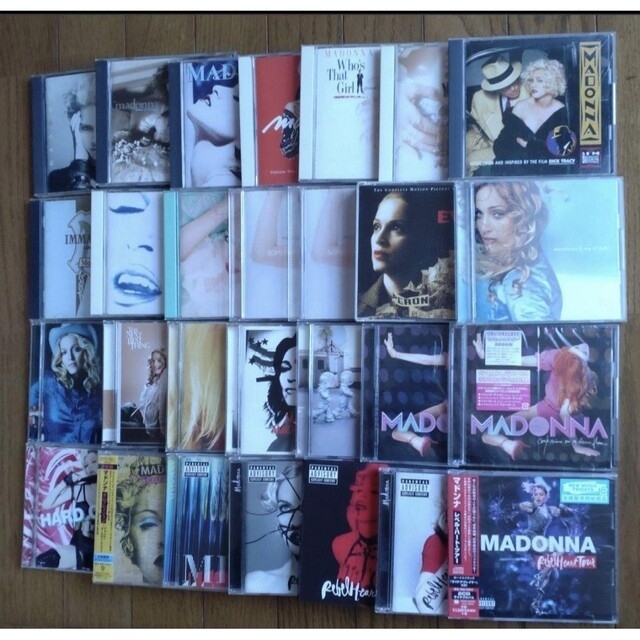 MADONNA マドンナ 日本盤アルバム30枚 + 曲収録アルバム10枚