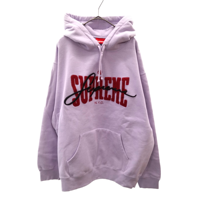 SUPREME シュプリーム 22SS embroidered chenille hooded Sweatshirt