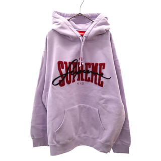 SUPREME シュプリーム 22SS embroidered chenille hooded Sweatshirt エンブロイダード シェニール フーデッド スウェット パーカー ピンク