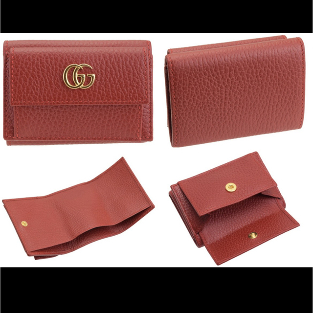 【ファッション通販】 Gucci - GUCCI 三つ折り財布 523277cao0g 財布