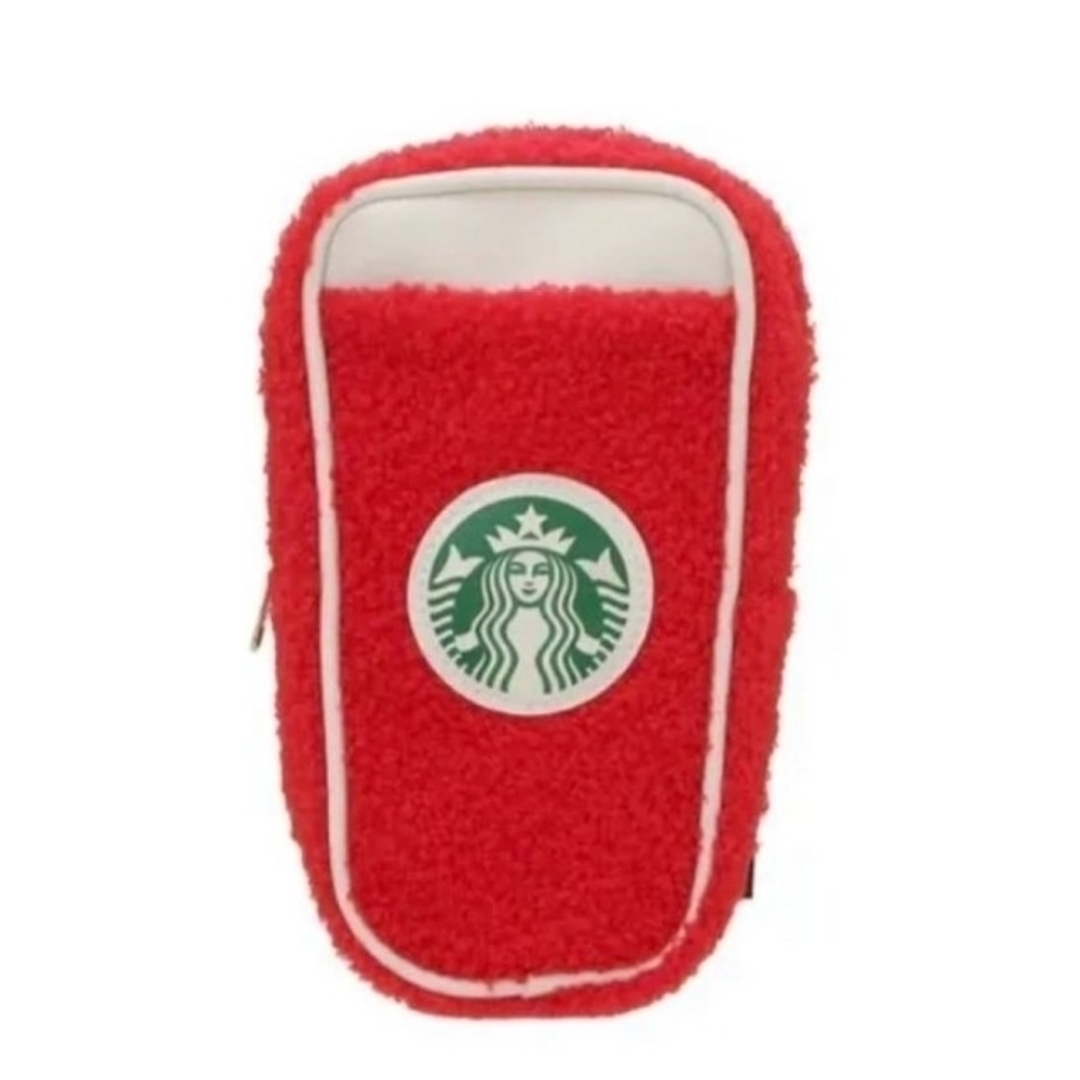 Starbucks(スターバックス)の【新品】スタバ ホリデー2020ペンシルケース＆パスケース インテリア/住まい/日用品の文房具(ペンケース/筆箱)の商品写真