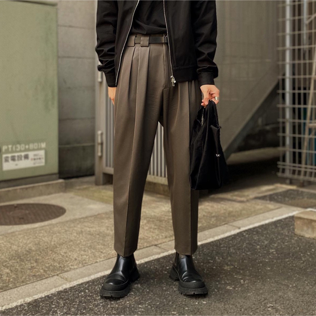 stein - stein SS21 Double Wide Trousers (サイズS)の通販 by Tomo's