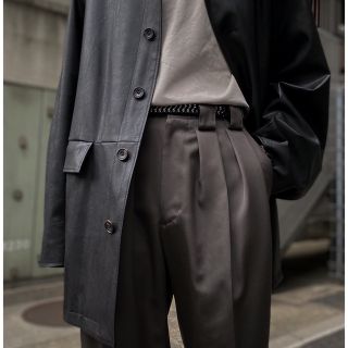 シュタイン(stein)のstein SS21 Double Wide Trousers (サイズS)(スラックス)