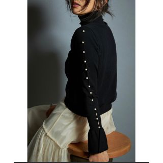 一番の』 新品未使用◇アドーアADORE◇ウィンドーペンのスタンドカラー