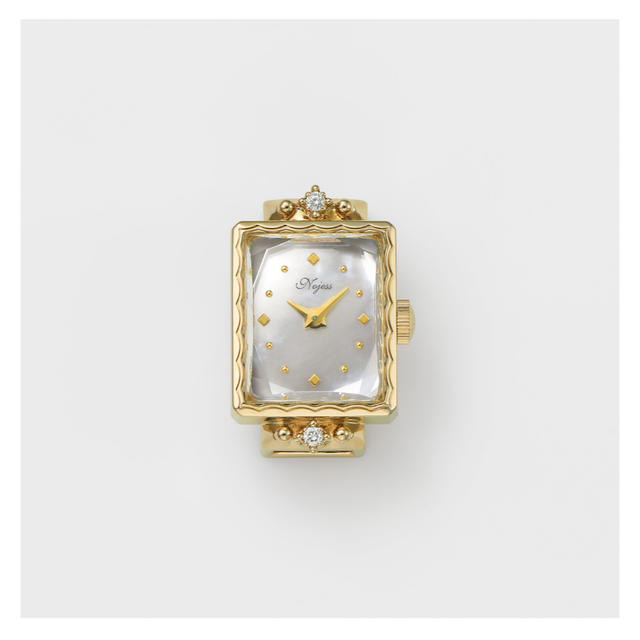 NOJESS(ノジェス)のnojessノジェス　スクエアフェイスジュエリーウォッチ腕時計（ベルト付） レディースのファッション小物(腕時計)の商品写真