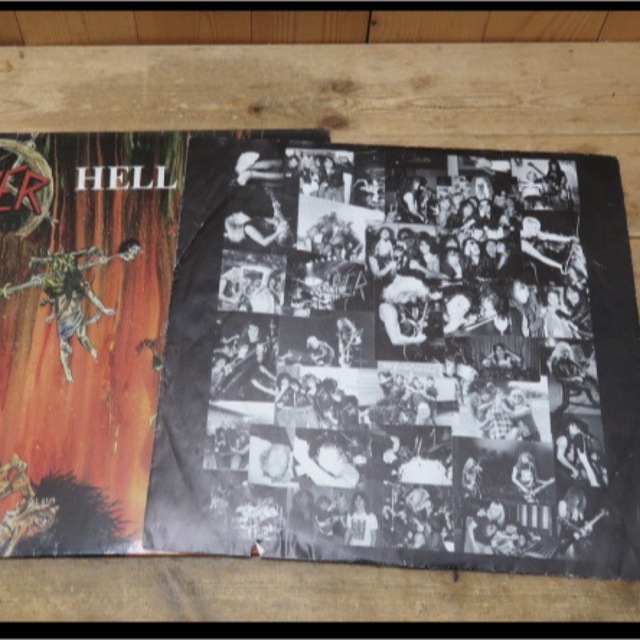 LP レコード・SLAYER/HELL AWAITS・スレイヤー 地獄への誘い