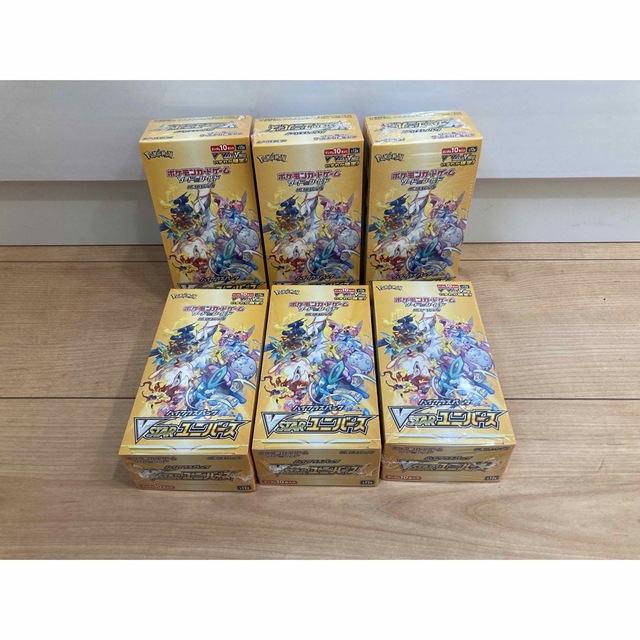 少し豊富な贈り物 ポケモン - vstarユニバース 6BOX シュリンク付き