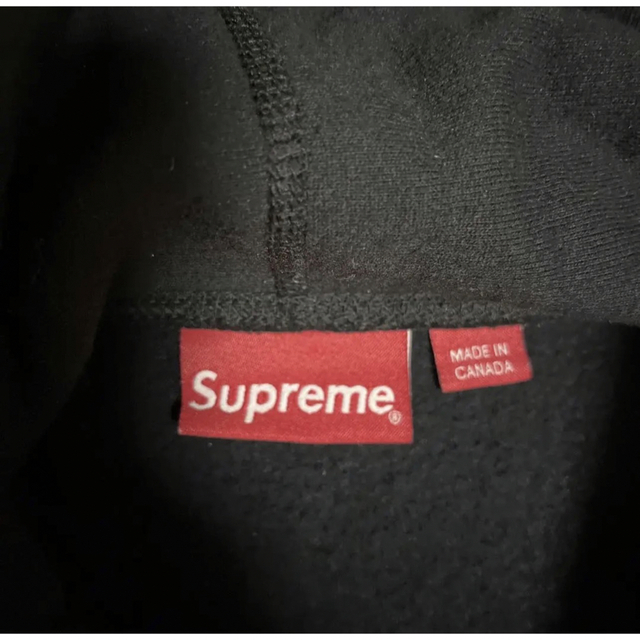 19Supreme Chenille Hooded Sweatshirt黒XL